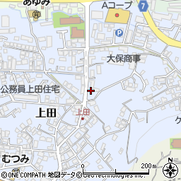 沖縄県豊見城市上田614-1周辺の地図