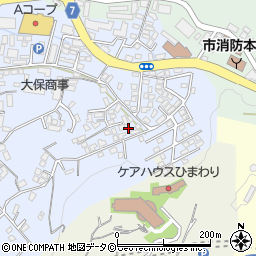 沖縄県豊見城市上田510-1周辺の地図