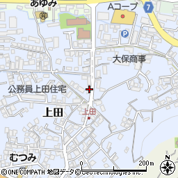 沖縄県豊見城市上田119周辺の地図