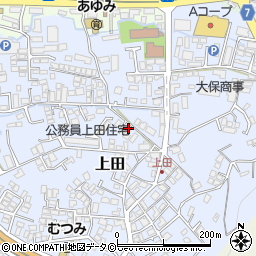 大城荘周辺の地図