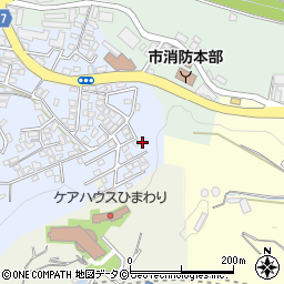 沖縄県豊見城市上田499-2周辺の地図