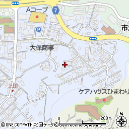 沖縄県豊見城市上田602-1周辺の地図