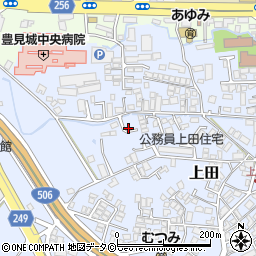 沖縄県豊見城市上田96-7周辺の地図