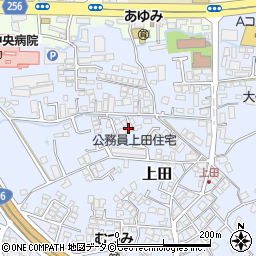 沖縄県豊見城市上田99-3周辺の地図
