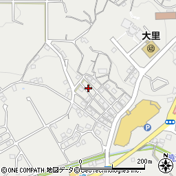沖縄県南城市大里高平57-1周辺の地図