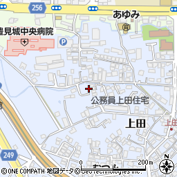 沖縄県豊見城市上田96-10周辺の地図