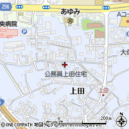 沖縄県豊見城市上田99-2周辺の地図