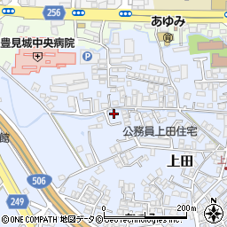 沖縄県豊見城市上田96-8周辺の地図