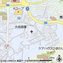 沖縄県豊見城市上田573-3周辺の地図