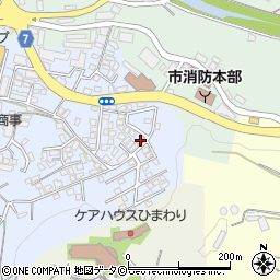 沖縄県豊見城市上田504-4周辺の地図