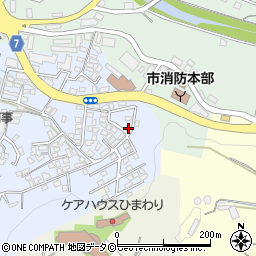 沖縄県豊見城市上田504-3周辺の地図