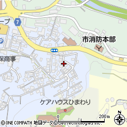沖縄県豊見城市上田525-5周辺の地図