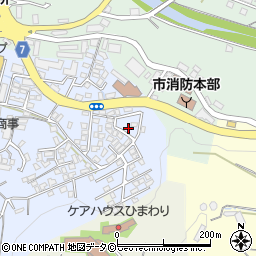 沖縄県豊見城市上田525-3周辺の地図