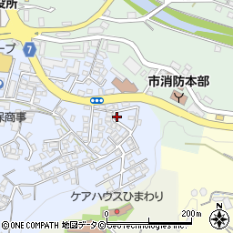 沖縄県豊見城市上田525-11周辺の地図