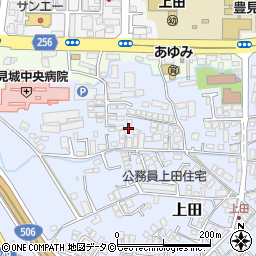 沖縄県豊見城市上田78-1周辺の地図