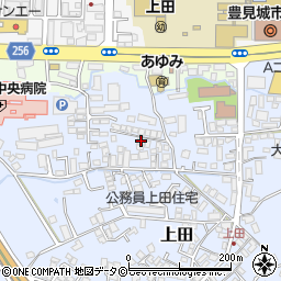 沖縄県豊見城市上田73-10周辺の地図