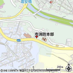 沖縄県豊見城市高安341-2周辺の地図