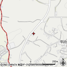 沖縄県南城市大里高平593-3周辺の地図