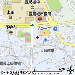 沖縄県豊見城市上田557-2周辺の地図