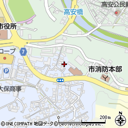 大慶アパート周辺の地図