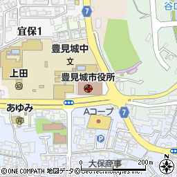 沖縄県豊見城市周辺の地図