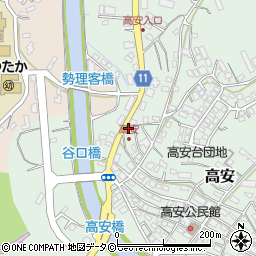 沖縄県豊見城市高安122-2周辺の地図