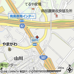 ファミリーマート南風原山川店周辺の地図
