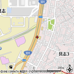 七輪焼肉 安安 小禄バイパス店周辺の地図