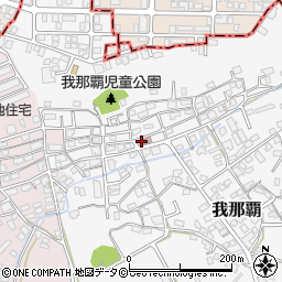 我那覇自治会周辺の地図