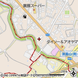 ほっともっと 津嘉山店周辺の地図