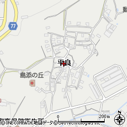 沖縄県南城市大里（平良）周辺の地図