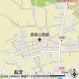 長堂公民館周辺の地図