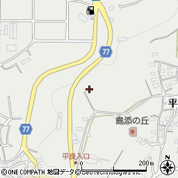 沖縄県南城市大里平良2627周辺の地図