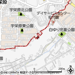 日本キリスト改革派　那覇教会周辺の地図
