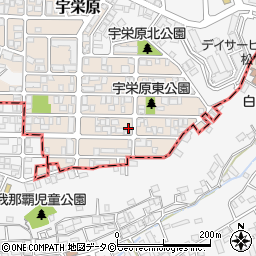 沖縄県那覇市宇栄原740周辺の地図