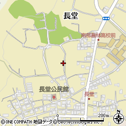 沖縄県豊見城市長堂周辺の地図