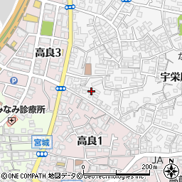 ライオンズマンション宇栄原第３管理事務室周辺の地図