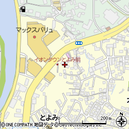 琉球漆器ソーコ周辺の地図