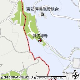 洪済禅寺周辺の地図