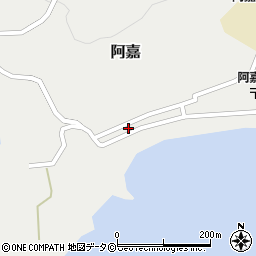 沖縄県島尻郡座間味村阿嘉146周辺の地図