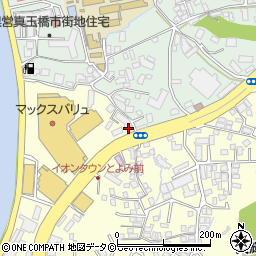 沖縄海邦銀行真玉橋支店 ＡＴＭ周辺の地図