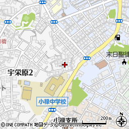 新垣アパート周辺の地図
