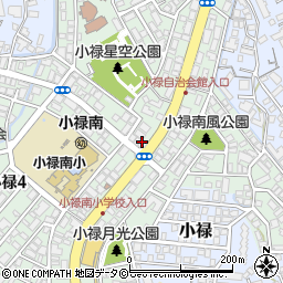 沖縄ヤクルト株式会社　小禄センター周辺の地図