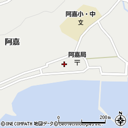 沖縄県島尻郡座間味村阿嘉88周辺の地図
