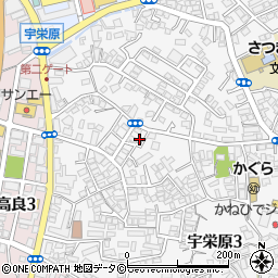 小禄新町自治会館周辺の地図