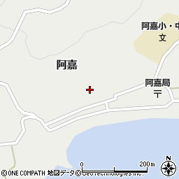沖縄県島尻郡座間味村阿嘉129周辺の地図