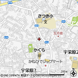 沖縄県那覇市宇栄原1丁目19-34周辺の地図