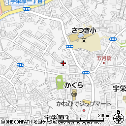 沖縄県那覇市宇栄原1丁目19-28周辺の地図