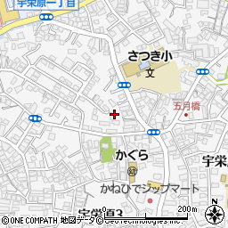 沖縄県那覇市宇栄原1丁目19周辺の地図