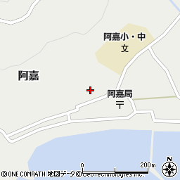 沖縄県島尻郡座間味村阿嘉95周辺の地図